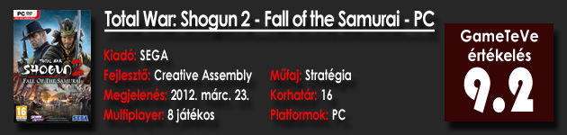 Shogun 2: Total War - Fall of the Samurai PC