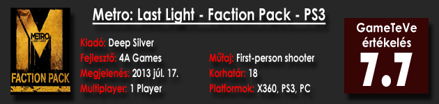Metro Last Light - Faction Pack